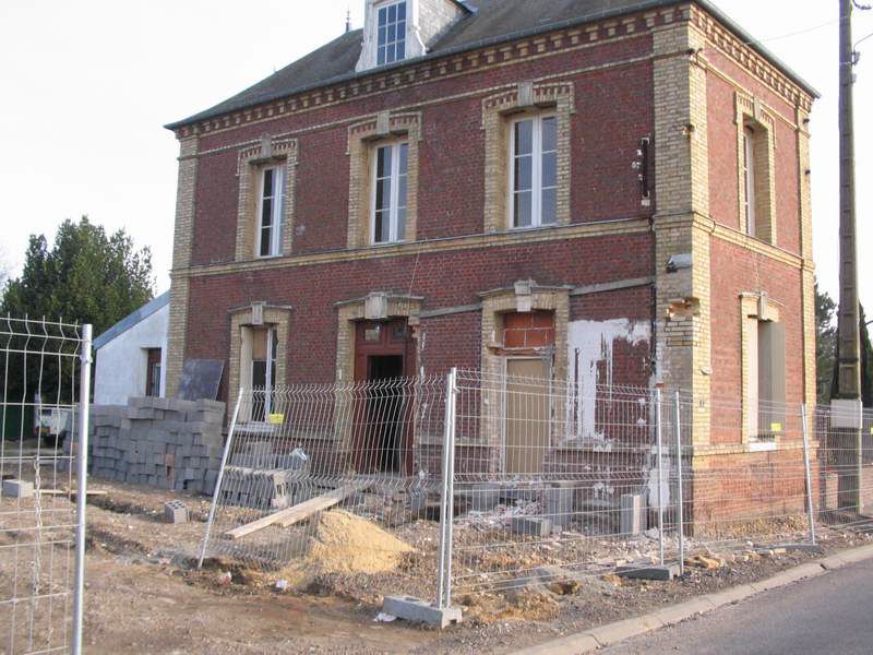 Démolition de l'ancien magasin