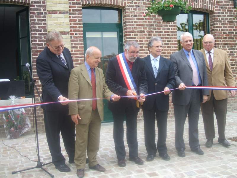 Inauguration de la mairie en mai 2007